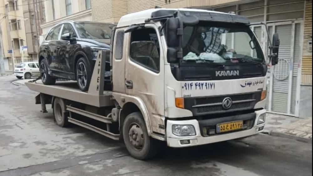 امداد خودرو و خودروبر جلفا یدک‌کش شبانه‌روزی